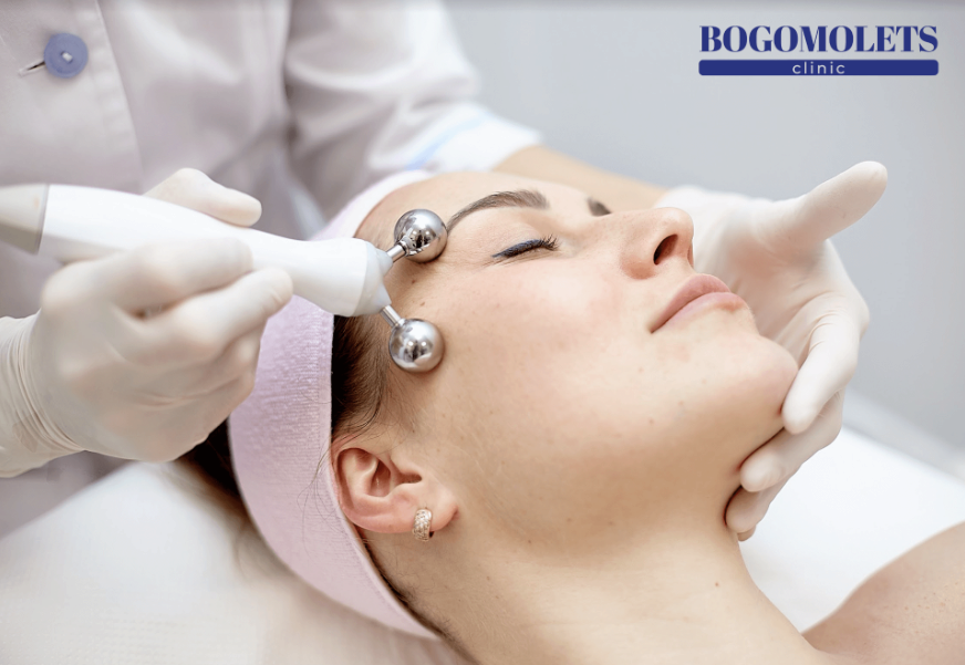 Микротоковая терапия (микротоки) лица Bogomolets Clinic